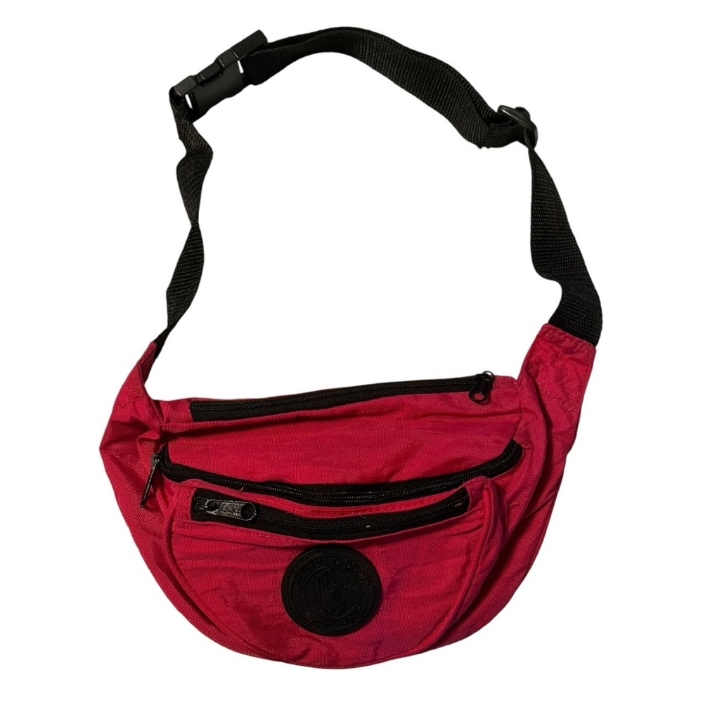 Vintage Sasson Sport Gear Red Waist Bag